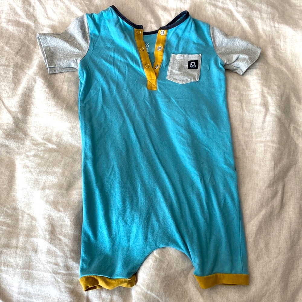 Rags raches henley short